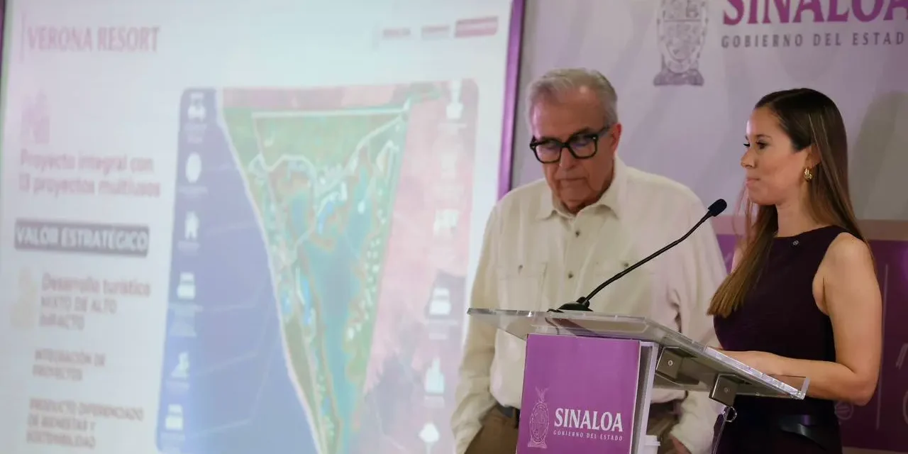 ANUNCIA SECTUR PROYECTO DE DESARROLLO TURÍSTICO E INMOBILIARIO VERONA RESORT EN MAZATLÁN CON INVERSIÓN DE 5 MIL MDP