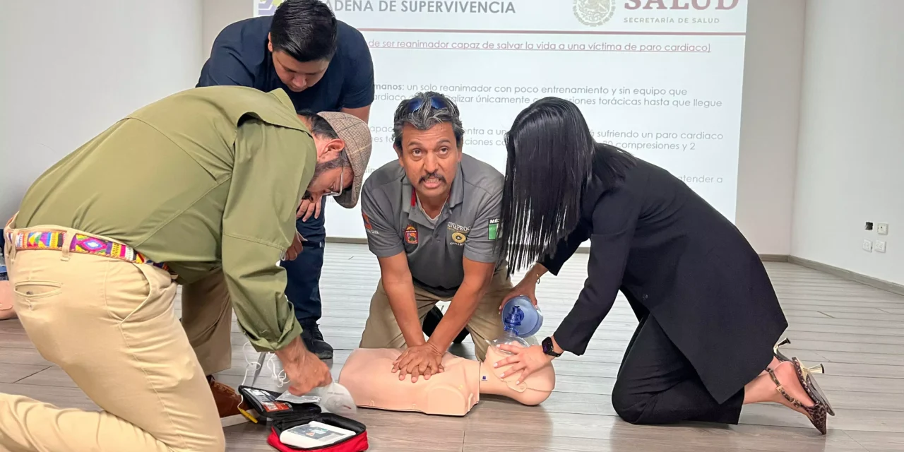CAPACITAN A PERSONAL DE SALUD MUNICIPAL PARA ATENCIÓN DE EMERGENCIAS EN SEMANA SANTA