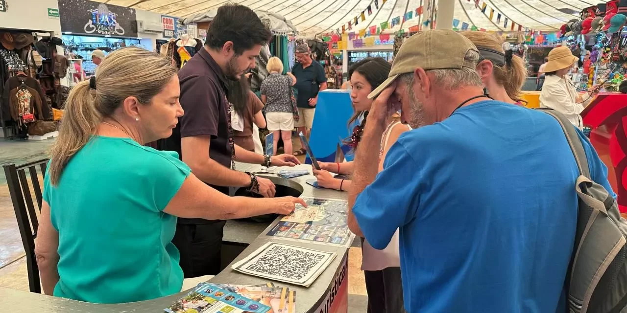 ENTRE ESCALAS, MÁS DE 1800 CRUCERISTAS DESCUBREN LA RIQUEZA DEL GRAN ACUARIO MAZATLÁN