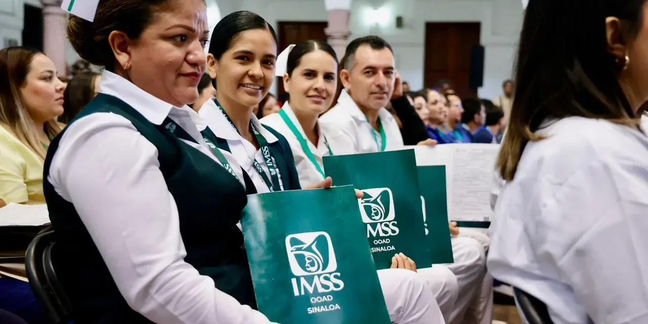 CERTEZA Y JUSTICIA LABORAL RECIBEN TRABAJADORES DEL IMSS EN SINALOA, ASEGURA GOBERNADOR ROCHA