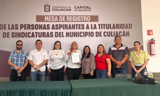 CIERRA REGISTRO DE ASPIRANTES A SÍNDICOS Y SÍNDICAS MUNICIPALES DE CULIACÁN; INICIA ETAPA DE DIFUSIÓN DE PROGRAMAS