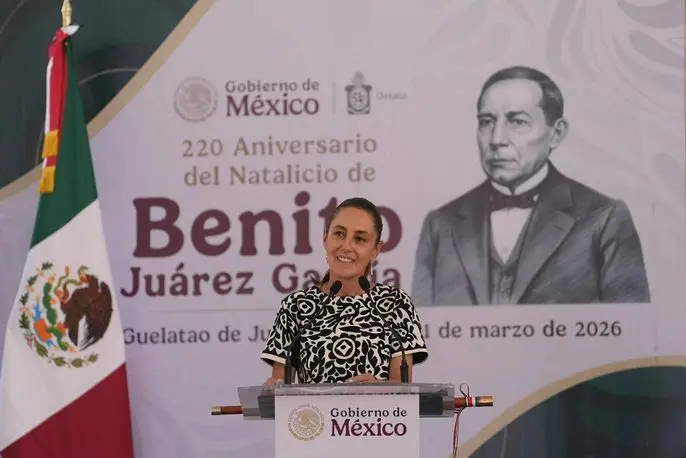 BENITO JUÁREZ VIVE EN LA CUARTA TRANSFORMACIÓN: PRESIDENTA CLAUDIA SHEINBAUM