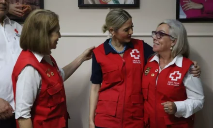 REAFIRMA ESTRELLA PALACIOS RESPALDO A CRUZ ROJA MAZATLÁN