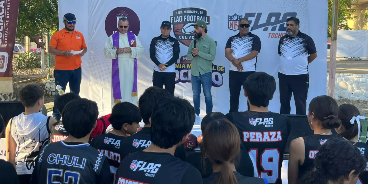 CULIACÁN INAUGURA LA PRIMERA ACADEMIA MUNICIPAL NFL FLAG TOCHITO