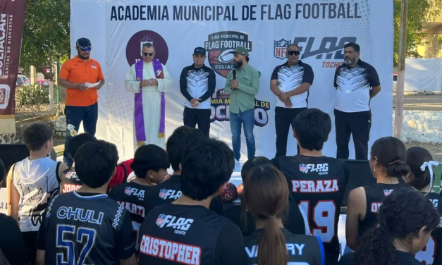 CULIACÁN INAUGURA LA PRIMERA ACADEMIA MUNICIPAL NFL FLAG TOCHITO