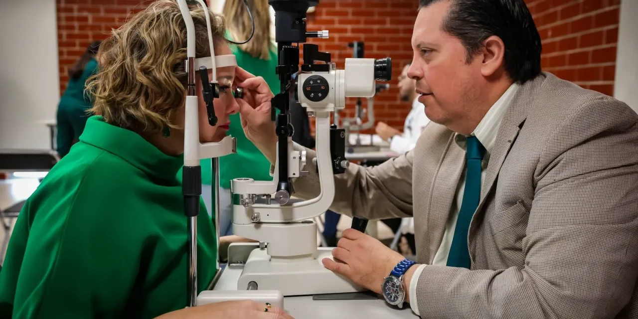 PROMUEVE ENEYDA ROCHA RUIZ ACCIONES PARA PREVENIR LA CEGUERA A TRAVÉS DE LA JORNADA DE DETECCIÓN DE GLAUCOMA REALIZADA EN EL CIDIS