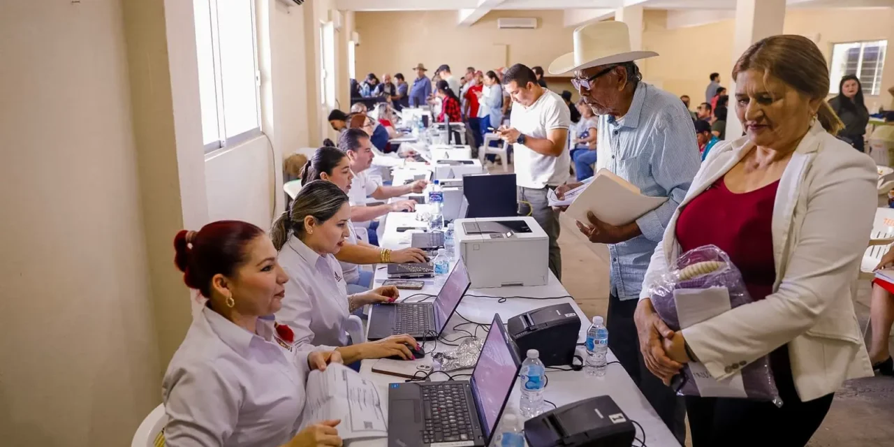 BACHOCO, JUAN JOSÉ RÍOS RECIBE ATENCIÓN INTEGRAL CON BRIGADAS DEL BIENESTAR