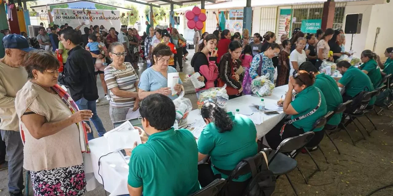 JORNADAS DEL DIF CULIACÁN OTORGAN MÁS DE MIL SERVICIOS EN BENEFICIO DE LAS FAMILIAS DE LA COSTERA