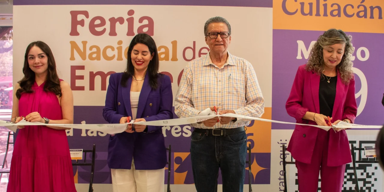 IMPULSAN OPORTUNIDADES LABORALES EN FERIA NACIONAL DEL EMPLEO PARA LAS MUJERES 2026 EN CULIACÁN