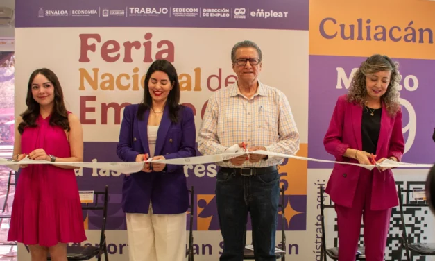 IMPULSAN OPORTUNIDADES LABORALES EN FERIA NACIONAL DEL EMPLEO PARA LAS MUJERES 2026 EN CULIACÁN