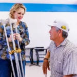 ENEYDA ROCHA, JUNTO A NIÑAS Y NIÑOS USUARIOS DEL CAS, INAUGURA MURAL “NUESTRA PARED, NUESTRA VOZ”