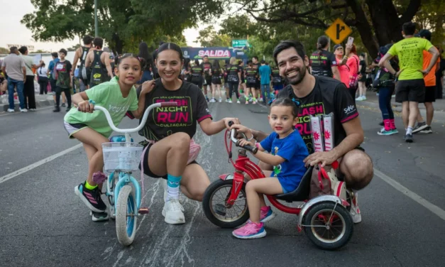 FLASH NIGHT RUN SE CONSOLIDA COMO EVENTO INCLUYENTE Y DE AMPLIA CONVOCATORIA FAMILIAR