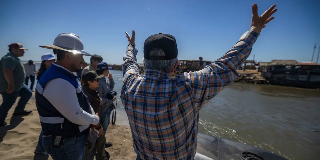 GOBERNADOR ROCHA MOYA SUPERVISÓ LA CONSTRUCCIÓN DEL PUENTE BELLAVISTA-BOCA DEL RÍO-LAS GLORIAS