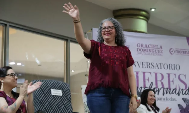 LLAMA GRACIELA DOMÍNGUEZ A MUJERES A SER FUERTES Y COMBATIENTES SIEMPRE