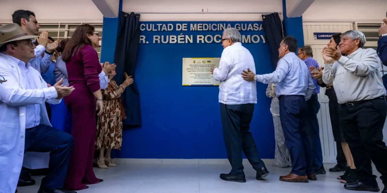 INAUGURA EL GOBERNADOR ROCHA MOYA LA FACULTAD DE MEDICINA DE LA UAS EN GUASAVE