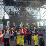 PREVIO A LA FLASH NIGHT RUN, SE VIVE GRAN AMBIENTE EN EL PARQUE ACUÁTICO DE CULIACÁN