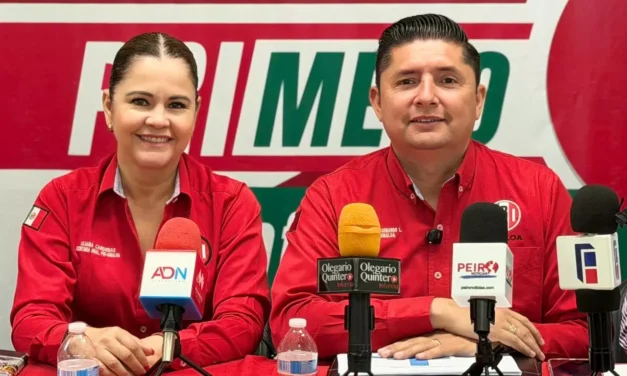 ANTE EXCESOS Y FALTA DE RESULTADOS DE MORENA, PRI SINALOA LLAMA A UNA ALIANZA POR MÉXICO