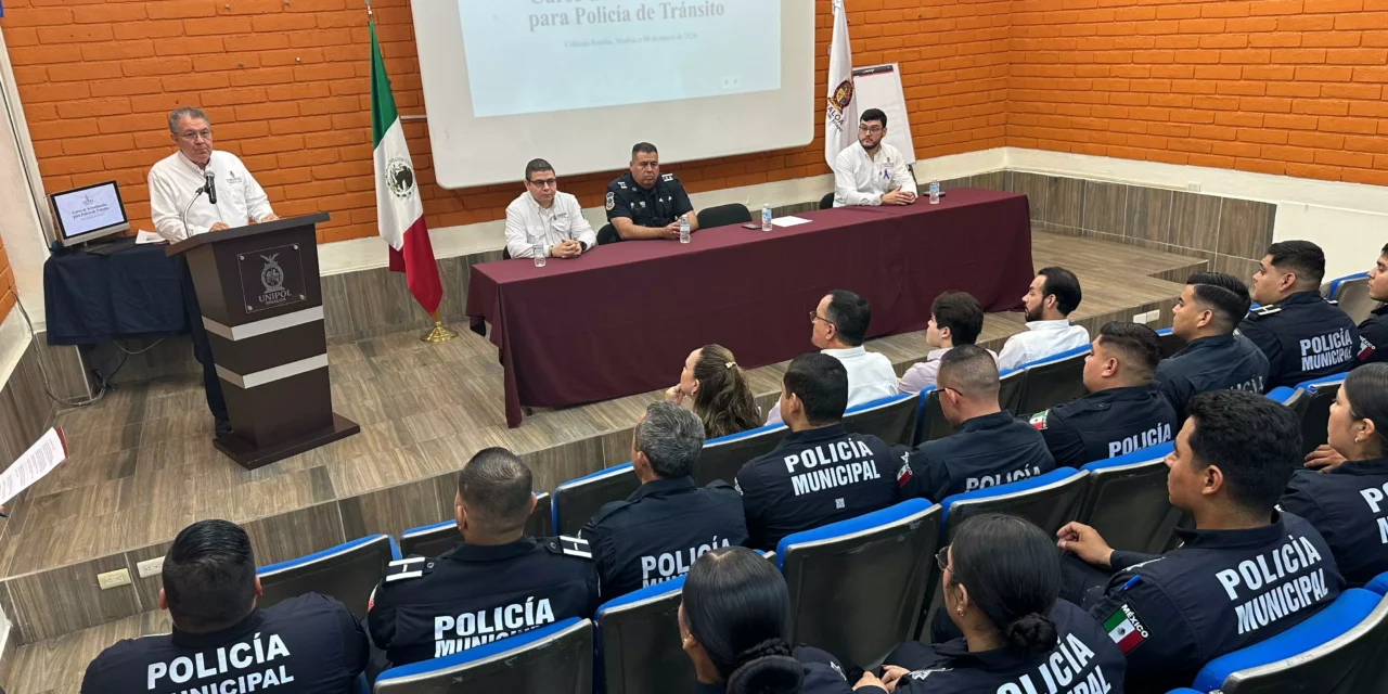 INICIA UNIPOL “CURSO DE ACTUALIZACIÓN PARA POLICÍA DE TRÁNSITO”