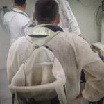 ATIENDE PC CULIACÁN EMERGENCIA POR ATAQUE DE ABEJAS EN LA COLONIA PEMEX