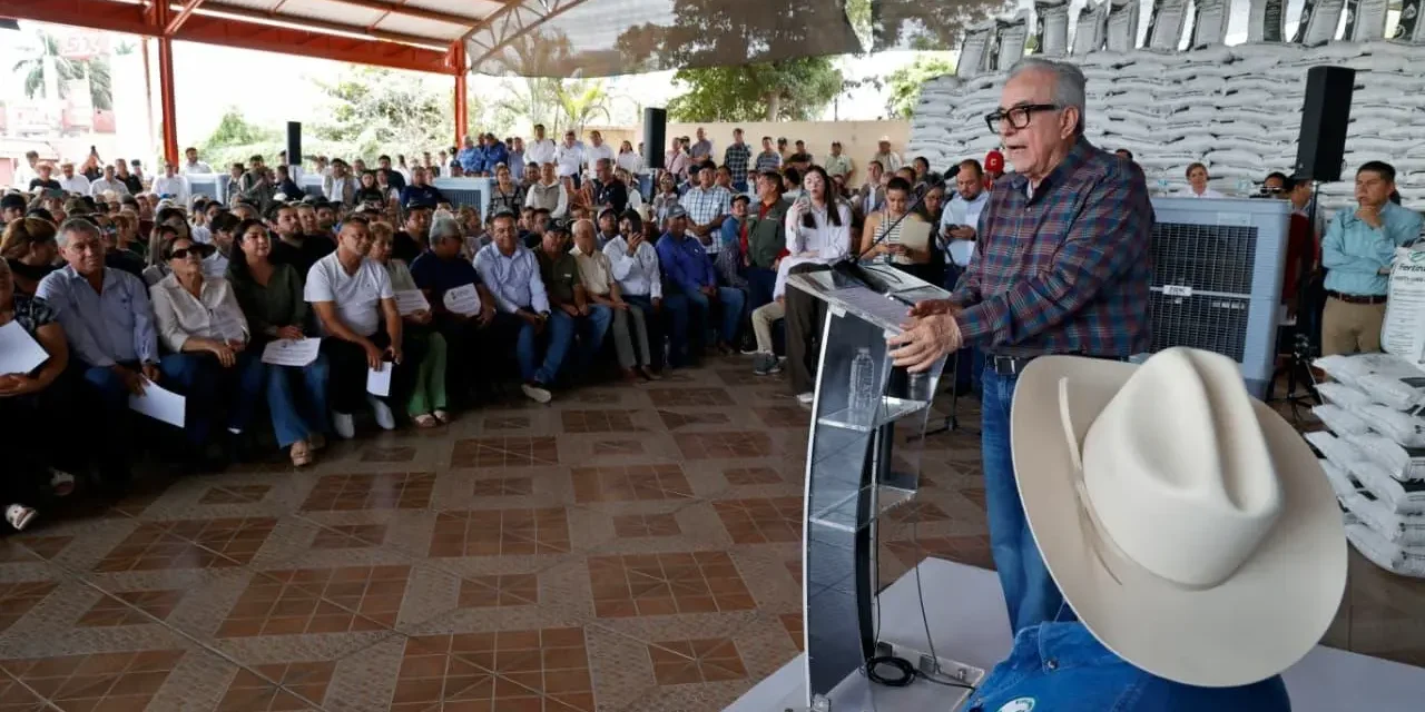 ARRANCA EN SINALOA EL PROGRAMA DE FERTILIZANTES PARA EL BIENESTAR