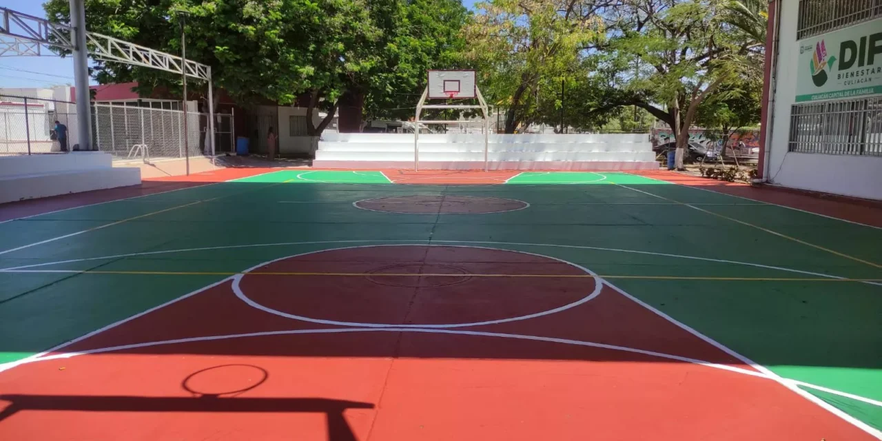 MÁS ESPACIOS PARA ACTIVARSE: REHABILITAN CANCHAS EN LOS MEZCALES Y DIF HUMAYA