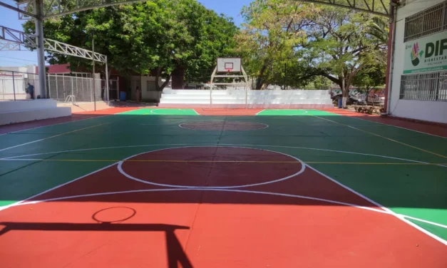 MÁS ESPACIOS PARA ACTIVARSE: REHABILITAN CANCHAS EN LOS MEZCALES Y DIF HUMAYA