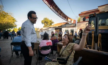 JUAN DE DIOS GÁMEZ LLEVA PAVIMENTACIÓN A LA GUADALUPE VICTORIA; SUMA MÁS DE MIL MDP EN 403 CALLES
