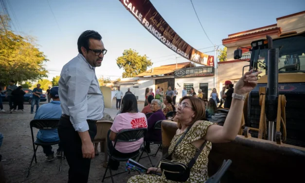JUAN DE DIOS GÁMEZ LLEVA PAVIMENTACIÓN A LA GUADALUPE VICTORIA; SUMA MÁS DE MIL MDP EN 403 CALLES
