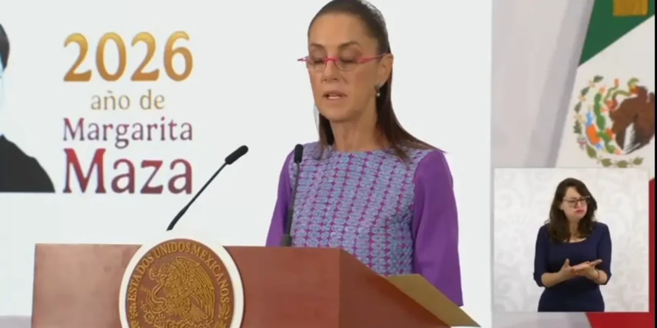 LAS ACUSACIONES DEL DEPARTAMENTO DE JUSTICIA DE ESTADOS UNIDOS CARECEN DE PRUEBAS Y OBEDECEN A UN TEMA POLÍTICO: CLAUDIA SHEINBAUM