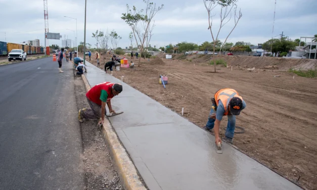 AYUNTAMIENTO DE CULIACÁN AVANZA EN MOVILIDAD SEGURA CON MEJORAS EN EL EJE FEDERALISMO