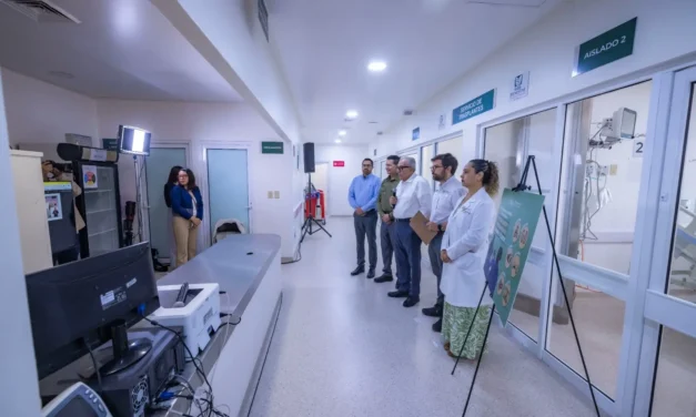 CON LA PRESIDENTA SHEINBAUM COMO TESTIGO, EL GOBERNADOR ROCHA Y AUTORIDADES DE IMSS BIENESTAR INAUGURAN UNIDAD DE TRASPLANTES EN EL HGC
