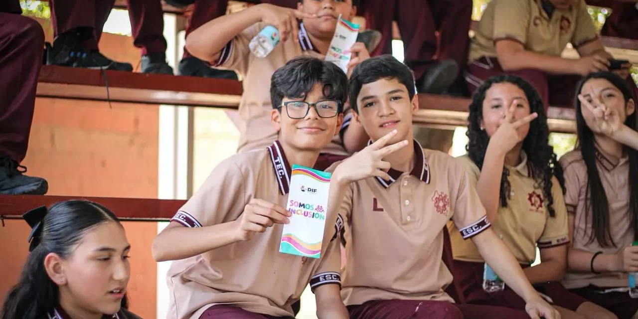 PROMUEVE DIF CULIACÁN VALORES DE INCLUSIÓN EN ESCUELA SECUNDARIA TÉCNICA NO. 75