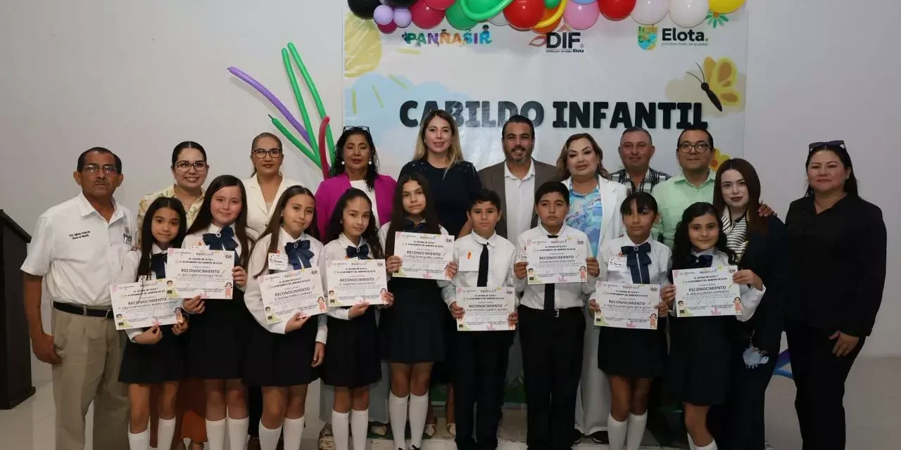 ELIGEN A ALUMNOS DE LA PRIMARIA PROFESORA LAURA AGUILAR BARRAZA COMO NUEVO CABILDO INFANTIL 2026 EN ELOTA