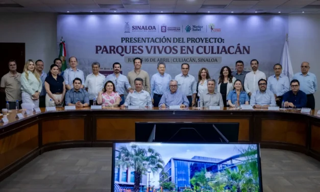 LANZAN EL PROYECTO PARQUES VIVOS EN CULIACÁN, EN COORDINACIÓN ENTRE GOBIERNO, EMPRESARIOS Y SOCIEDAD