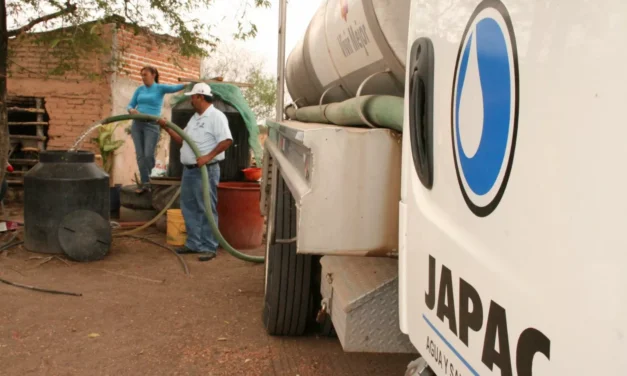 JAPAC MANTIENE SUMINISTRO DE AGUA EN COMUNIDADES RURALES ANTE TEMPORADA DE ESTIAJE