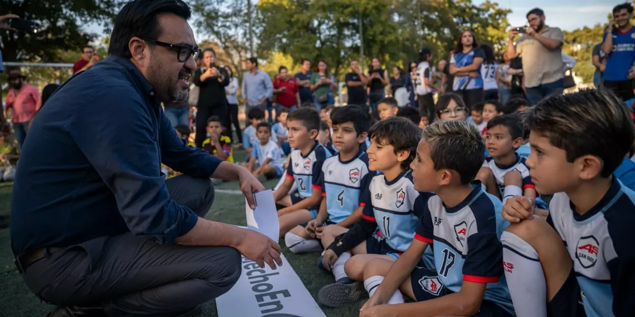 JUAN DE DIOS DA BANDERAZO DE ARRANQUE PARA TRANSFORMAR EL CENTRO CÍVICO CONSTITUCIÓN, CORAZÓN DEPORTIVO DE CULIACÁN