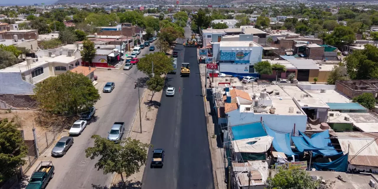 MÁS CALLES RENOVADAS: AVANZA EL REENCARPETADO EN CULIACÁN