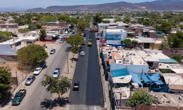 MÁS CALLES RENOVADAS: AVANZA EL REENCARPETADO EN CULIACÁN