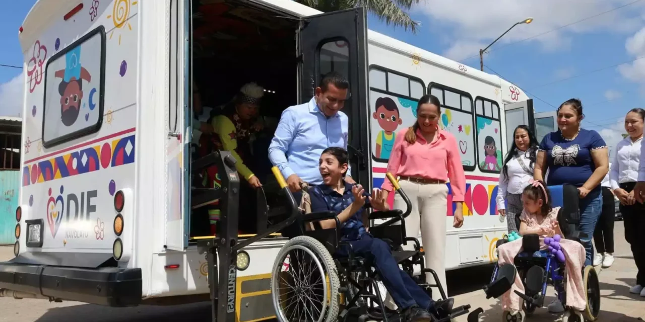 PREVIO AL DÍA DEL NIÑO, DIF NAVOLATO ADQUIERE Y PONE A DISPOSICIÓN UN TRANSPORTE PARA NIÑAS Y NIÑOS CON DISCAPACIDAD