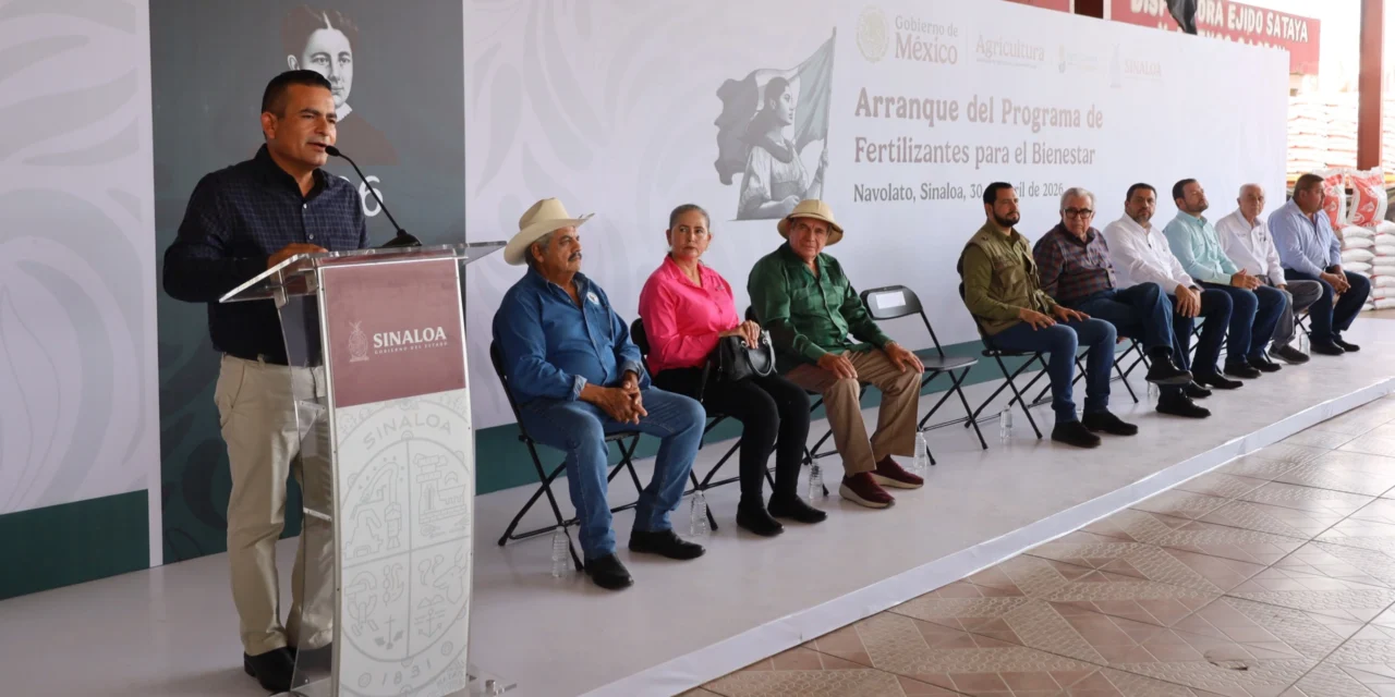 NAVOLATO FORTALECE SU CAMPO CON ENTREGA DE FERTILIZANTES