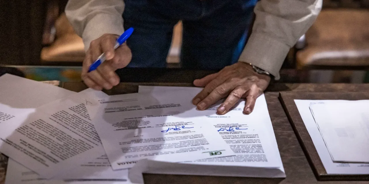 SE FORMALIZA SUBSIDIO A LAS TARIFAS DE ENERGÍA ELÉCTRICA EN SINALOA