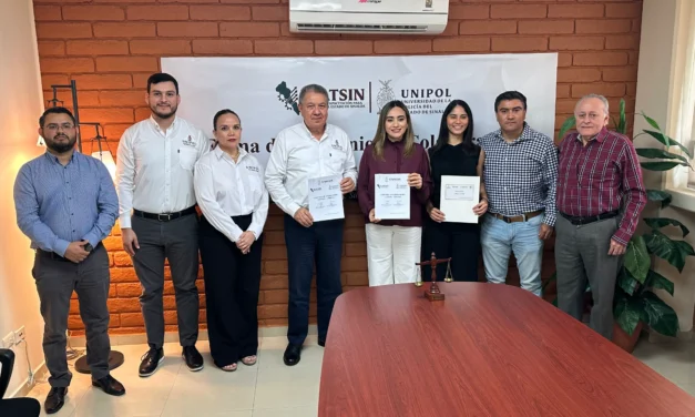 UNIPOL SINALOA FIRMA CONVENIO DE COLABORACIÓN CON ICATSIN