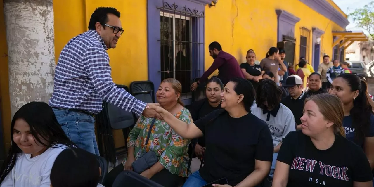 VA JUAN DE DIOS AL ENCUENTRO CON LA GENTE EN SAN LORENZO; ENTREGA PAQUETE DE OBRAS DE DRENAJE Y PAVIMENTACIÓN