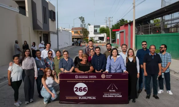“YA SE VEN MÁS BONITAS Y SEGURAS”: CIUDADANOS RECONOCEN ENTREGA DE CALLES EN CULIACÁN