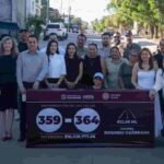 VECINOS DE ROSARIO UZÁRRAGA DEJAN ATRÁS EL LODO CON ENTREGA DE SEIS CALLES PAVIMENTADAS