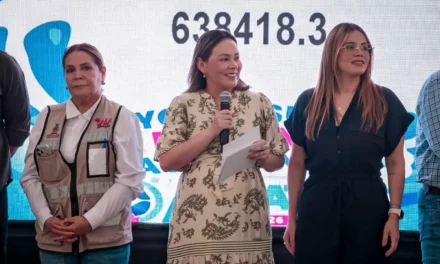 GOBERNADORA YERALDINE ENCABEZA ARRANQUE DEL AQUATÓN 2026, EN APOYO A FAMILIAS SINALOENSES