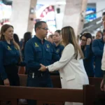 ACOMPAÑA ANA MIRIAM RAMOS A STASAC EN MISA CON MOTIVO DE SU 51 ANIVERSARIO