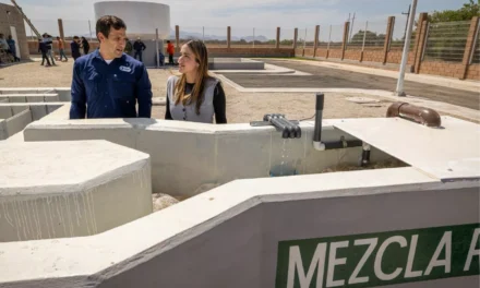 SUPERVISA ANA MIRIAM RAMOS PRIMERAS PRUEBAS DE OPERACIÓN DE LA PLANTA POTABILIZADORA DE SAN LORENZO