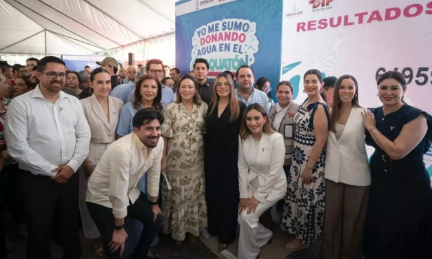 AYUNTAMIENTO DE CULIACÁN SE SUMA CON 60 MIL LITROS DE AGUA AL AQUATÓN 2026