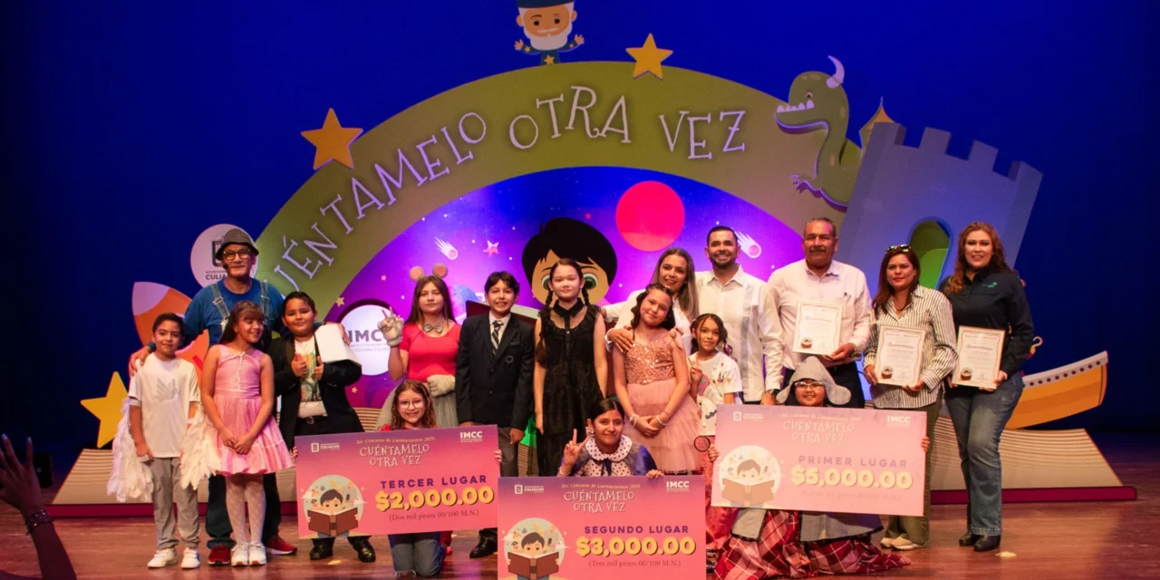 CELEBRAN FINAL DEL TERCER CONCURSO DE CUENTOS “CUÉNTAMELO OTRA VEZ” A CARGO DEL IMCC